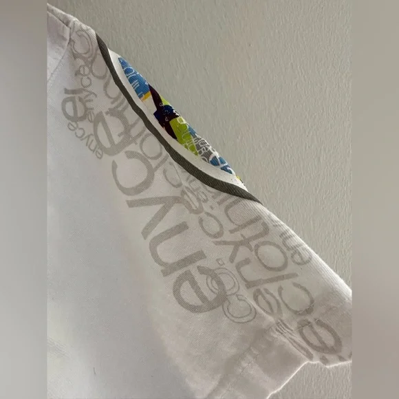 Enyce Y2K Cotton White Tee Shirt Size Medium - Picture 6 of 12